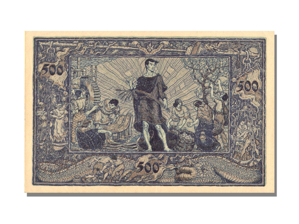 German States, 500 Mark, 1922, UNC(65-70)
