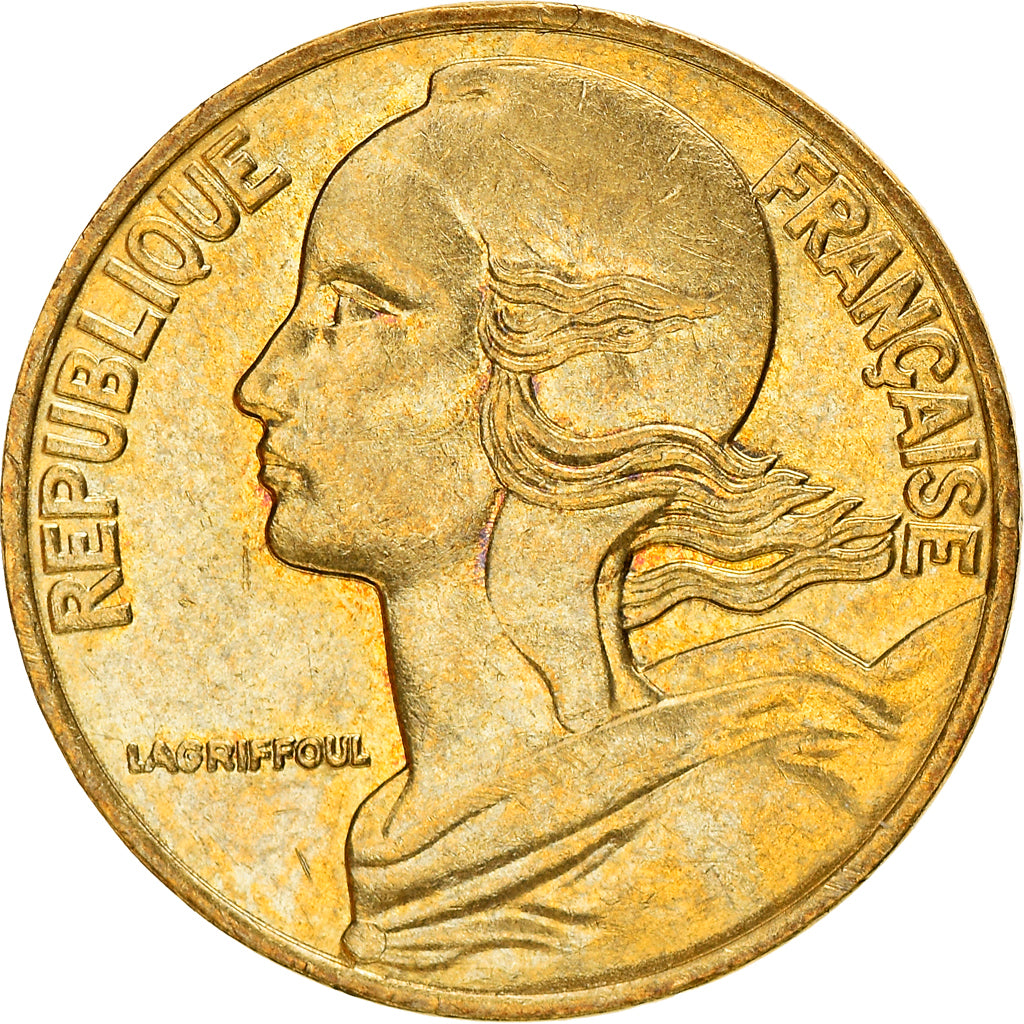 Moneta, Francia, Marianne, 5 Centimes, 1996, Paris, MB+, Alluminio-bronzo