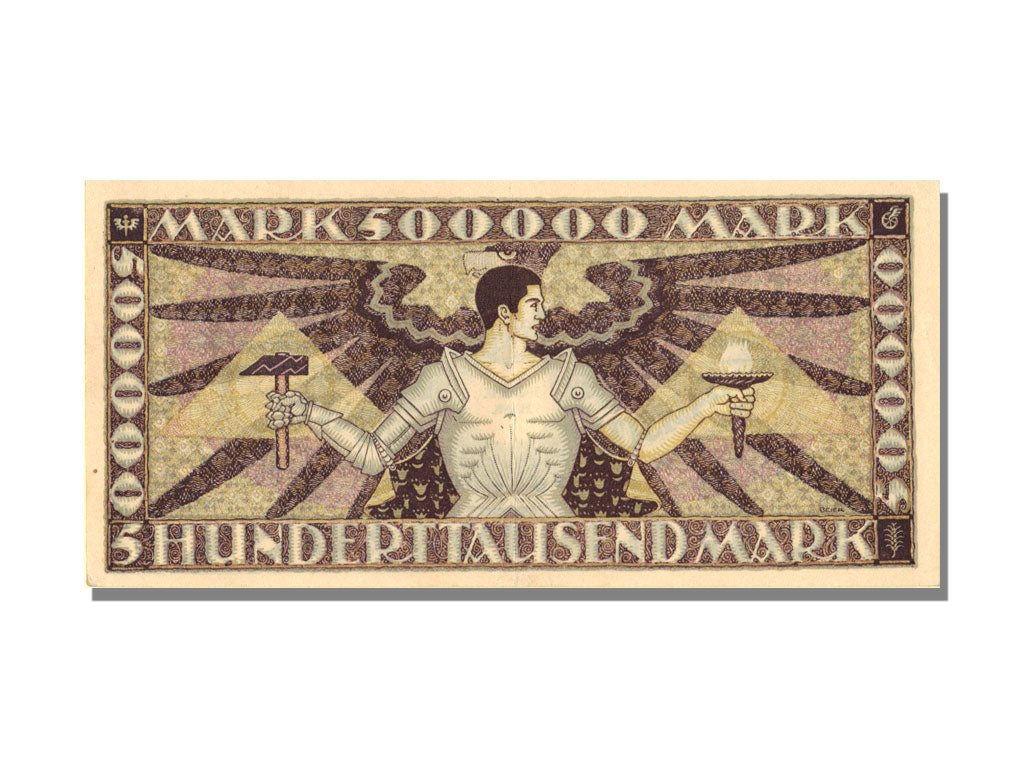 German States, 500000 Mark, 1923, UNC(65-70)