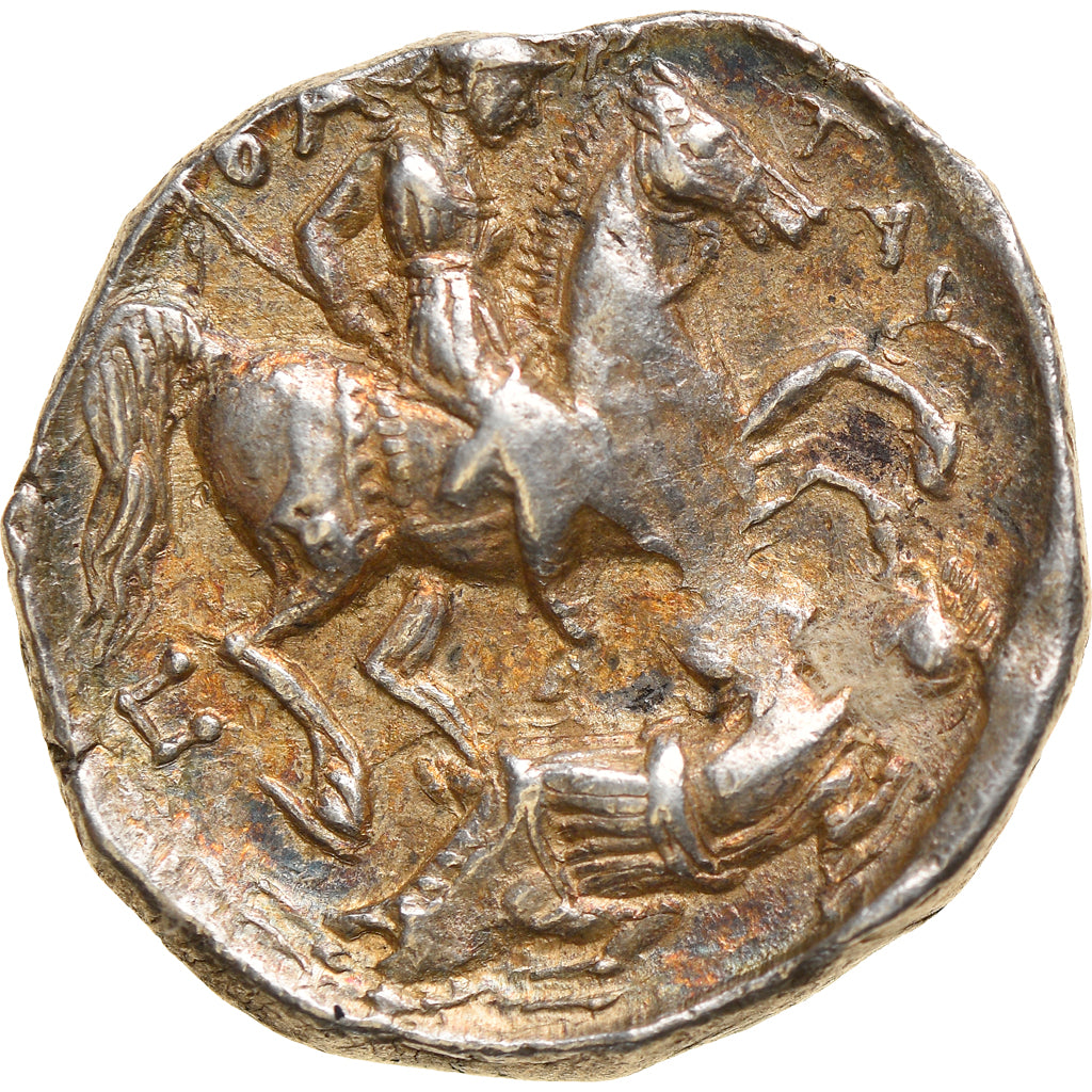 Coin, Apollo, Tetradrachm, Damastion, VF(30-35), Silver, SNG ANS:1032
