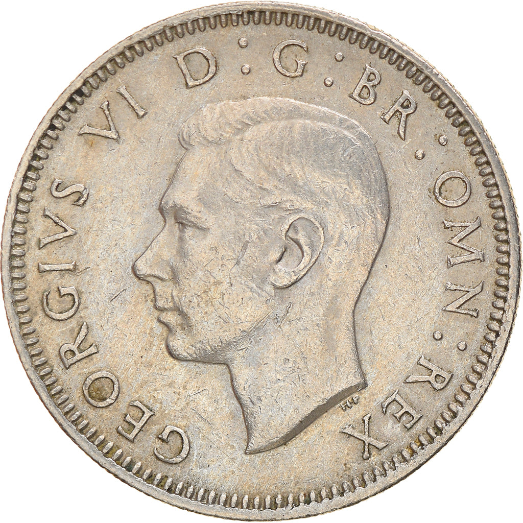 Coin, Great Britain, George VI, Shilling, 1950, EF(40-45), Copper-nickel, KM:876