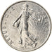 Coin, France, Semeuse, 1/2 Franc, 2000, Paris, AU(55-58), Nickel, KM:931.2