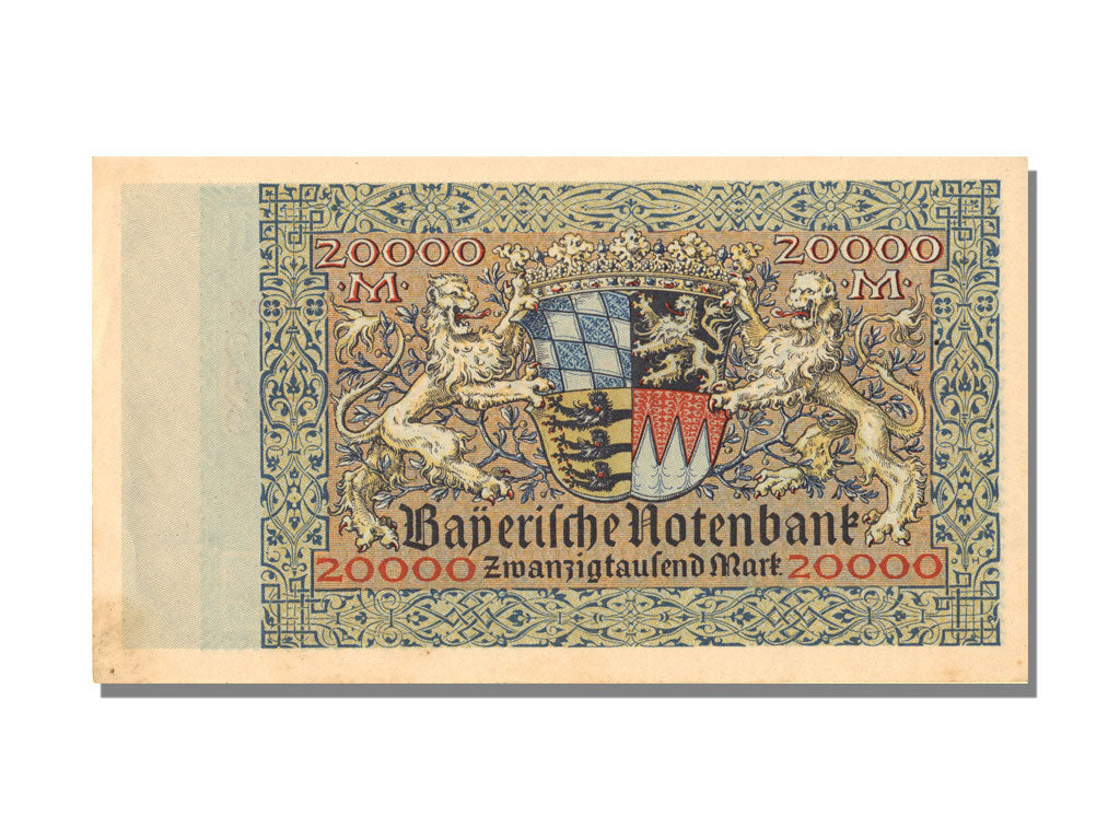 German States, 20,000 Mark, 1923, KM #S926, 1923-03-01, UNC(65-70)