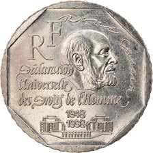 Coin, France, René Cassin, 2 Francs, 1998, AU(50-53), Nickel, KM:1213