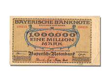 Billete, 1 Million Mark, 1923, Estados alemanes, MBC+