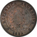 Coin, Argentina, 2 Centavos, 1889, AU(50-53), Bronze, KM:33