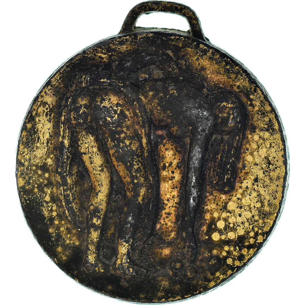 France, Medal, Position érotique, VF(20-25), Brass