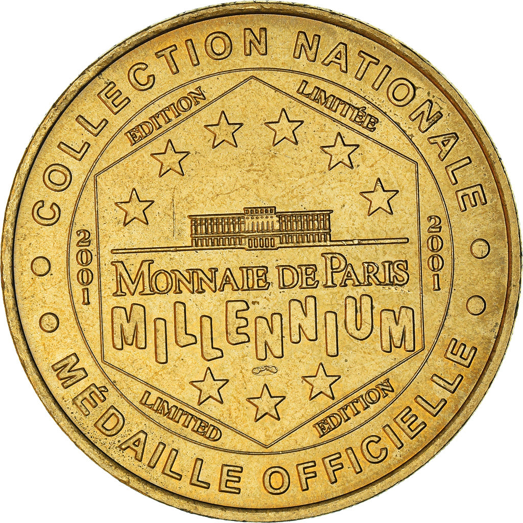 France, Token, Touristic token, Saint-Denis d'Oléron - Fort Boyard n°1, 2001