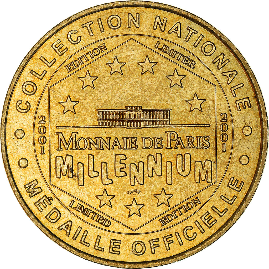 Francia, Token, Touristic token, Saint-Denis d'Oléron - Fort Boyard n°1, 2001
