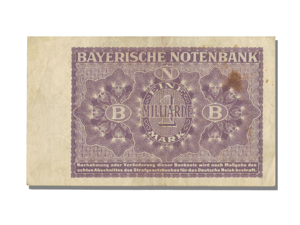 German States, 1 Milliarde Mark, 1923, KM #S936, 1923-10-01, UNC(63)