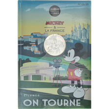 France, Monnaie de Paris, 10 Euro, Mickey (Lyon), 2018, Paris, MS(65-70), Silver