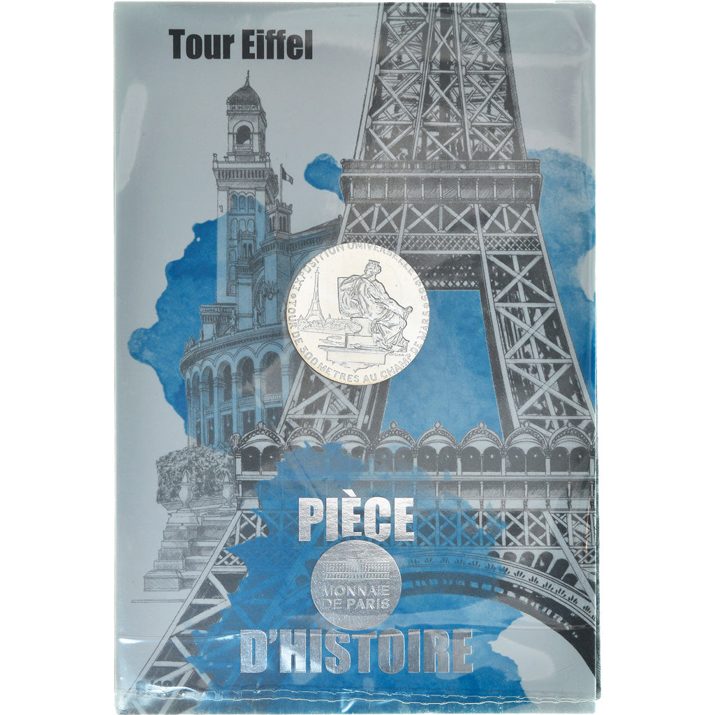 France, Monnaie de Paris, 10 Euro, La Tour Eiffel, 2019, Paris, FDC, Argent