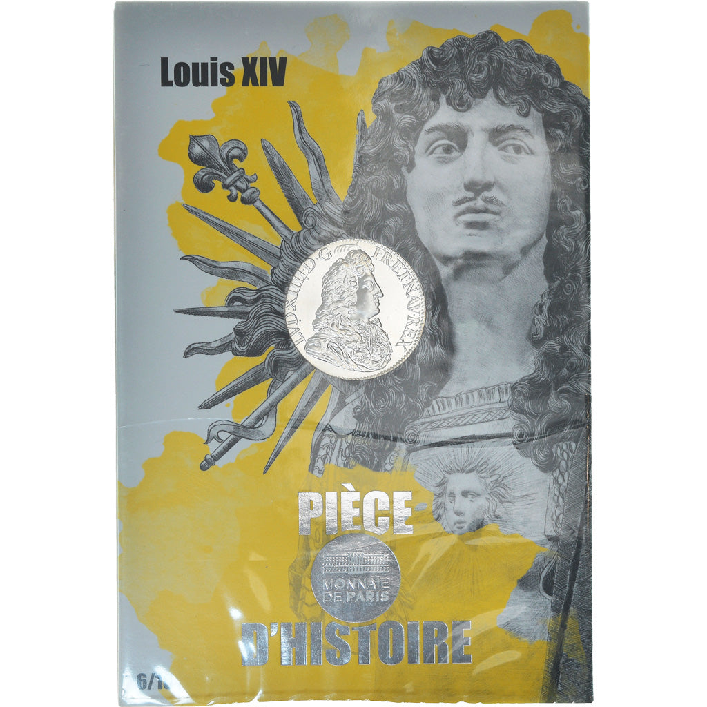 France, Monnaie de Paris, 10 Euro, Louis XIV, 2019, Paris, MS(65-70), Silver