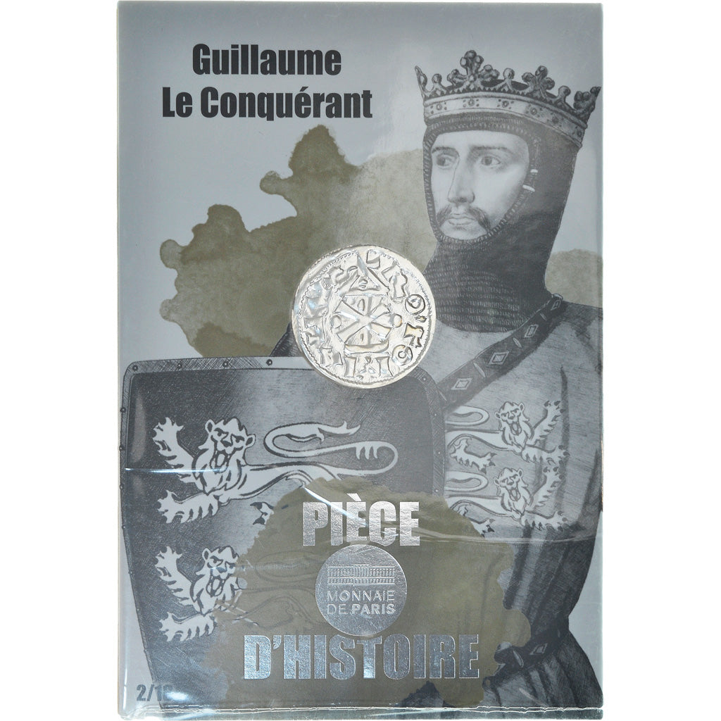 France, Monnaie de Paris, 10 Euro, Guillaume Le Conquérant, 2019, FDC, Argent