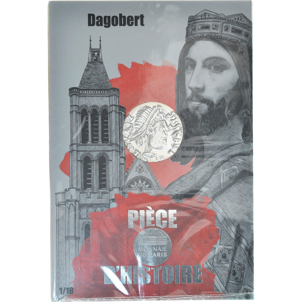 France, Monnaie de Paris, 10 Euro, Dagobert, 2019, MS(65-70), Silver