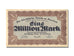 Biljet, Duitse staten, 1 Million Mark, 1923, SPL