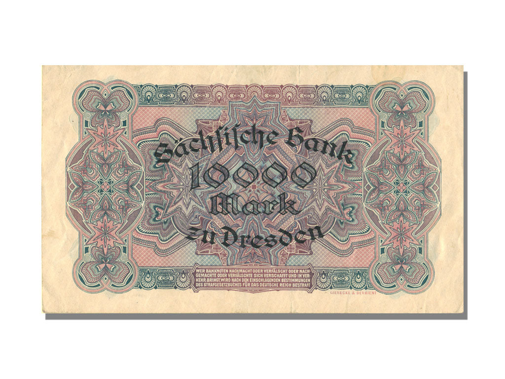 German States, 10000 Mark, 1923, UNC(63)