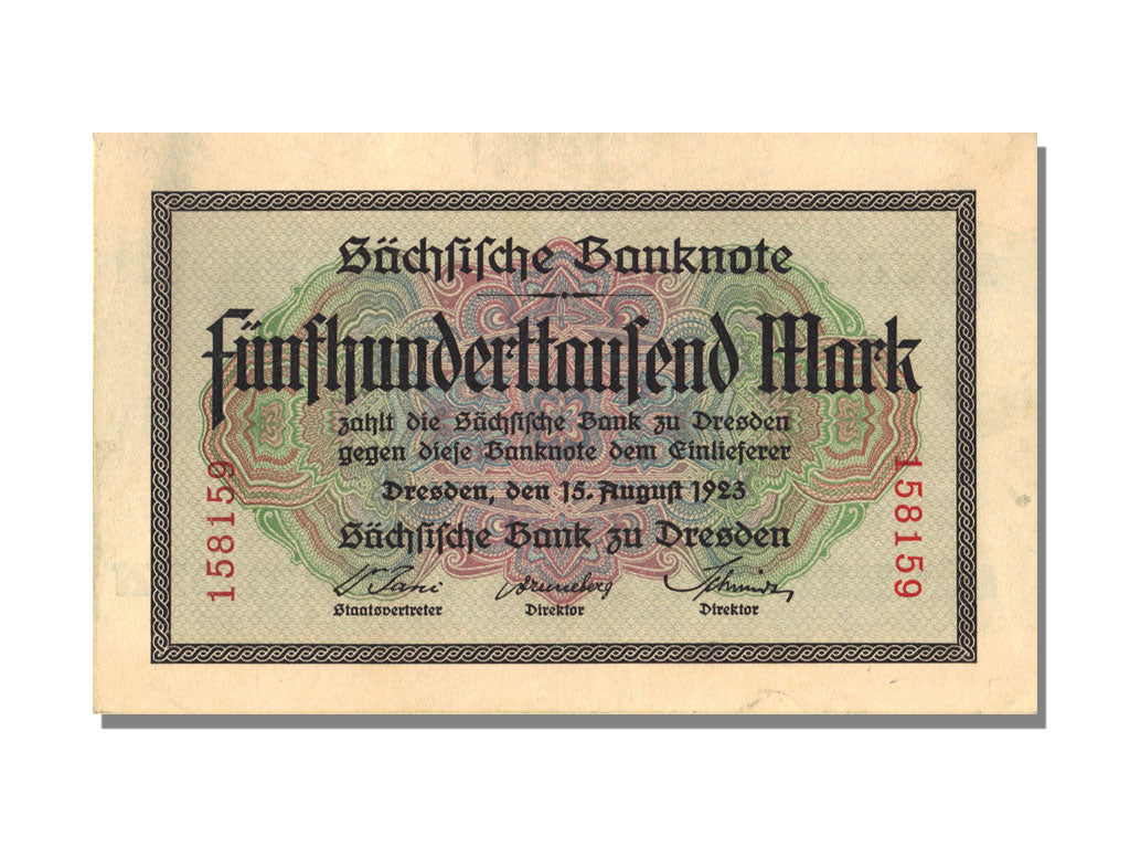 German States, 500000 Mark, 1923, UNC(63)