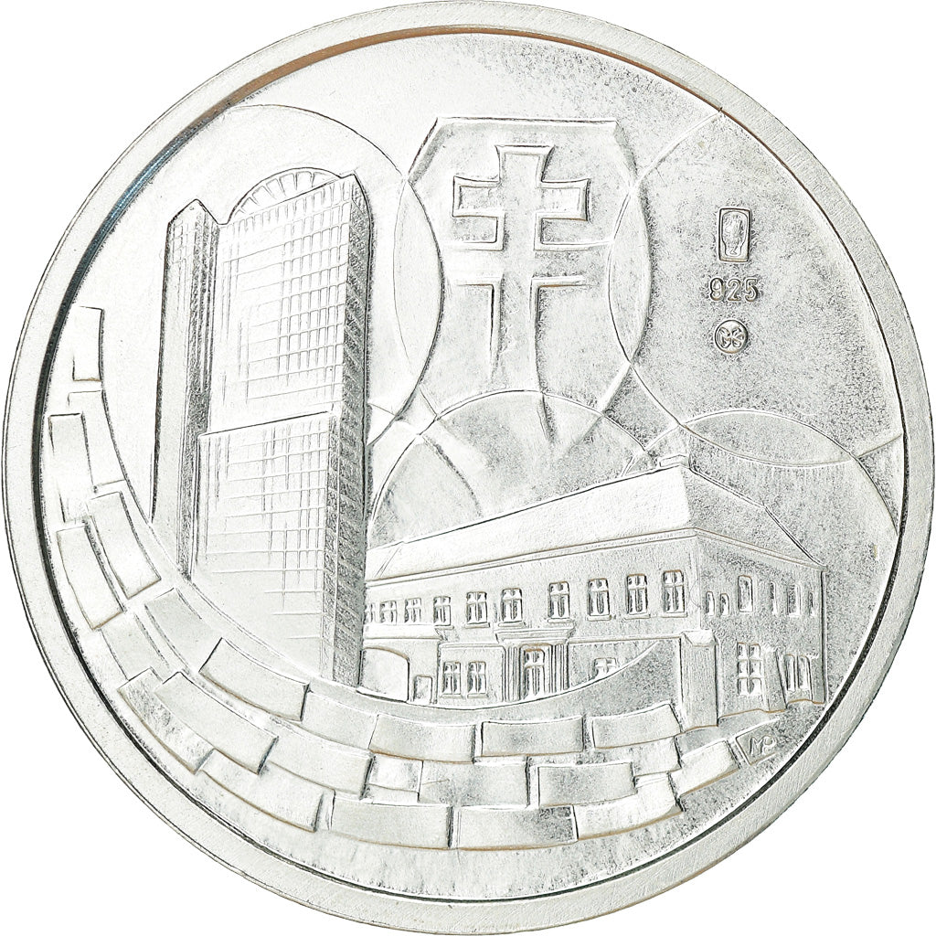 Slovaquie, Jeton, Euro Naša Mena, 2009, FDC, Argent