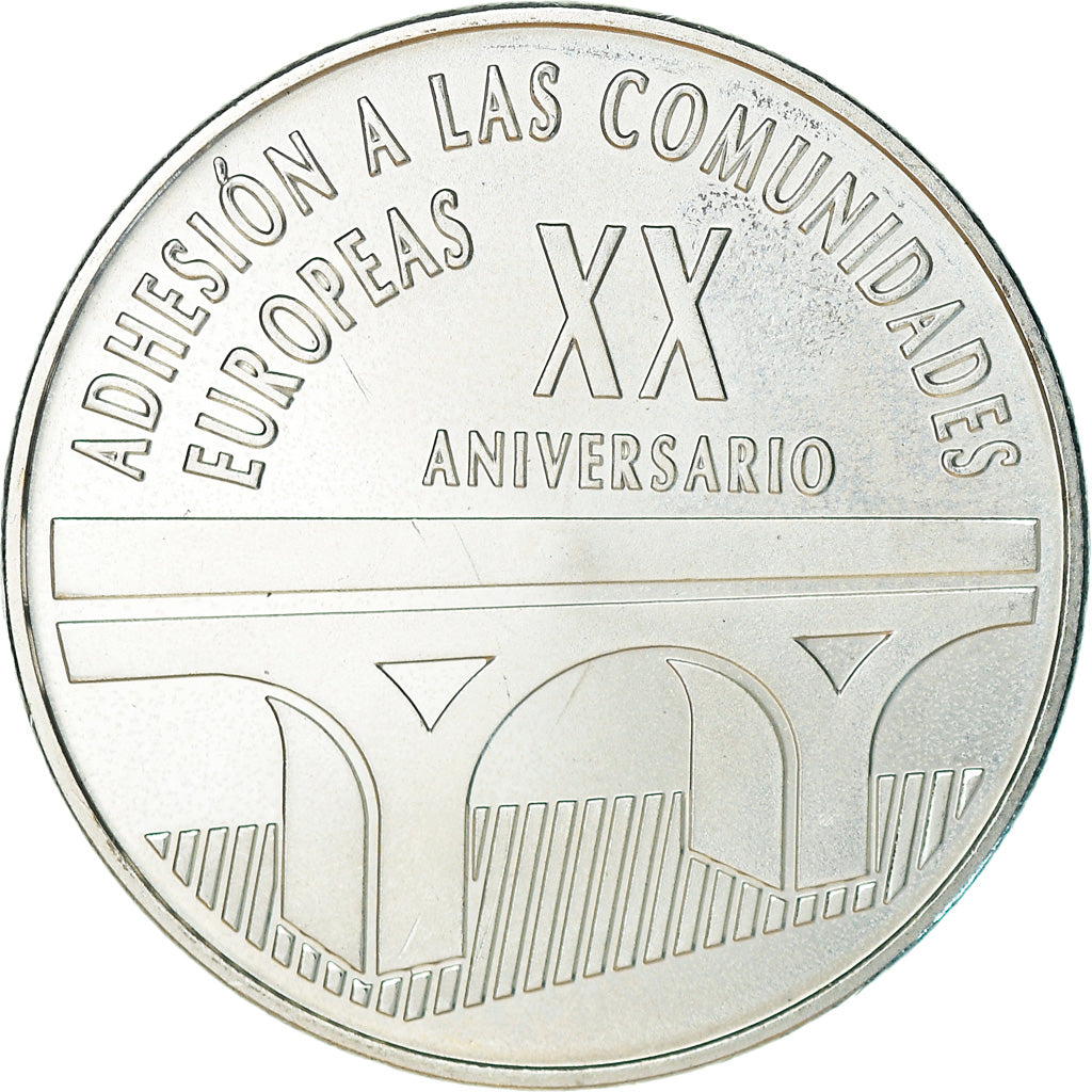 Spain, Medal, Adhesion à la communauté européenne, History, 2006, MS(65-70)