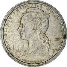 Coin, Madagascar, 2 Francs, 1948, Paris, VF(30-35), Aluminum, KM:4