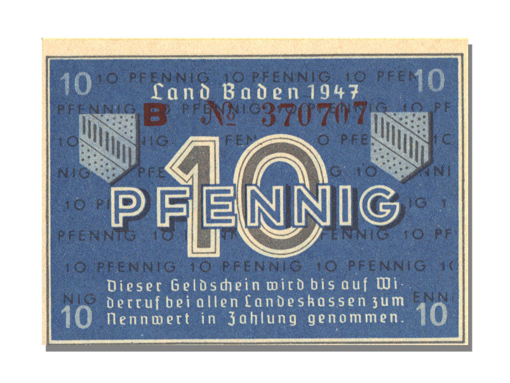 Germany, 10 Pfennig, 1947, KM #S1002a, UNC(65-70)