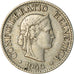 Coin, Switzerland, 10 Rappen, 1946, Bern, VF(30-35), Copper-nickel, KM:27