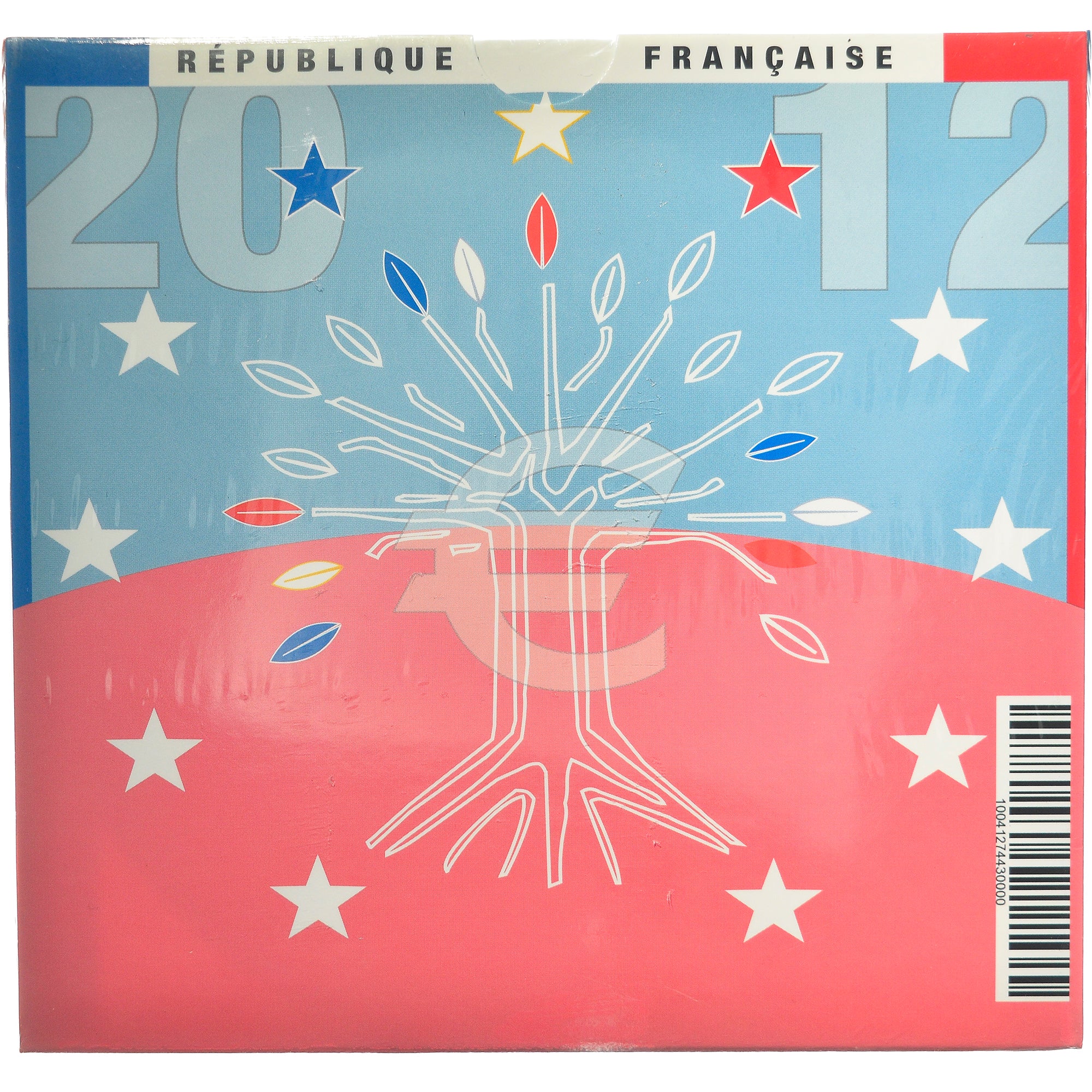 Frankreich, Euro-Set, 2012, Paris, STGL