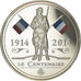 France, Medal, Centenaire de la Première Guerre Mondiale, MS(65-70)