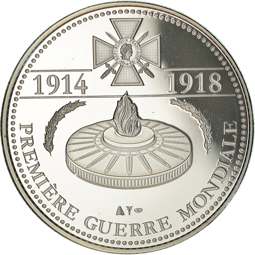 France, Medal, Centenaire de la Première Guerre Mondiale, MS(65-70)