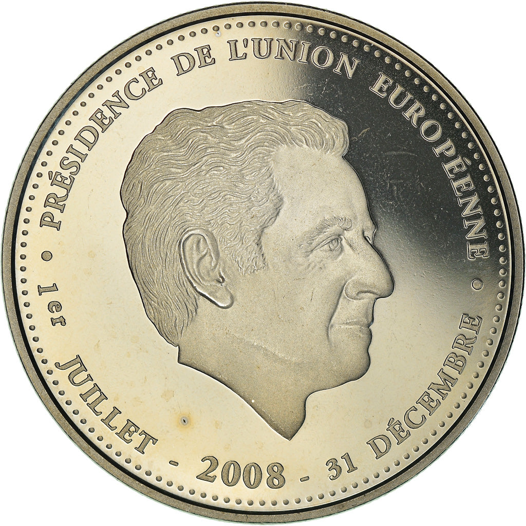 France, Medal, Présidence Française Union Européenne, 2008, MS(65-70)