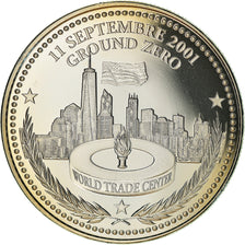 France, Médaille, World Trade Center, 11 Septembre 2001, Ground Zéro, FDC
