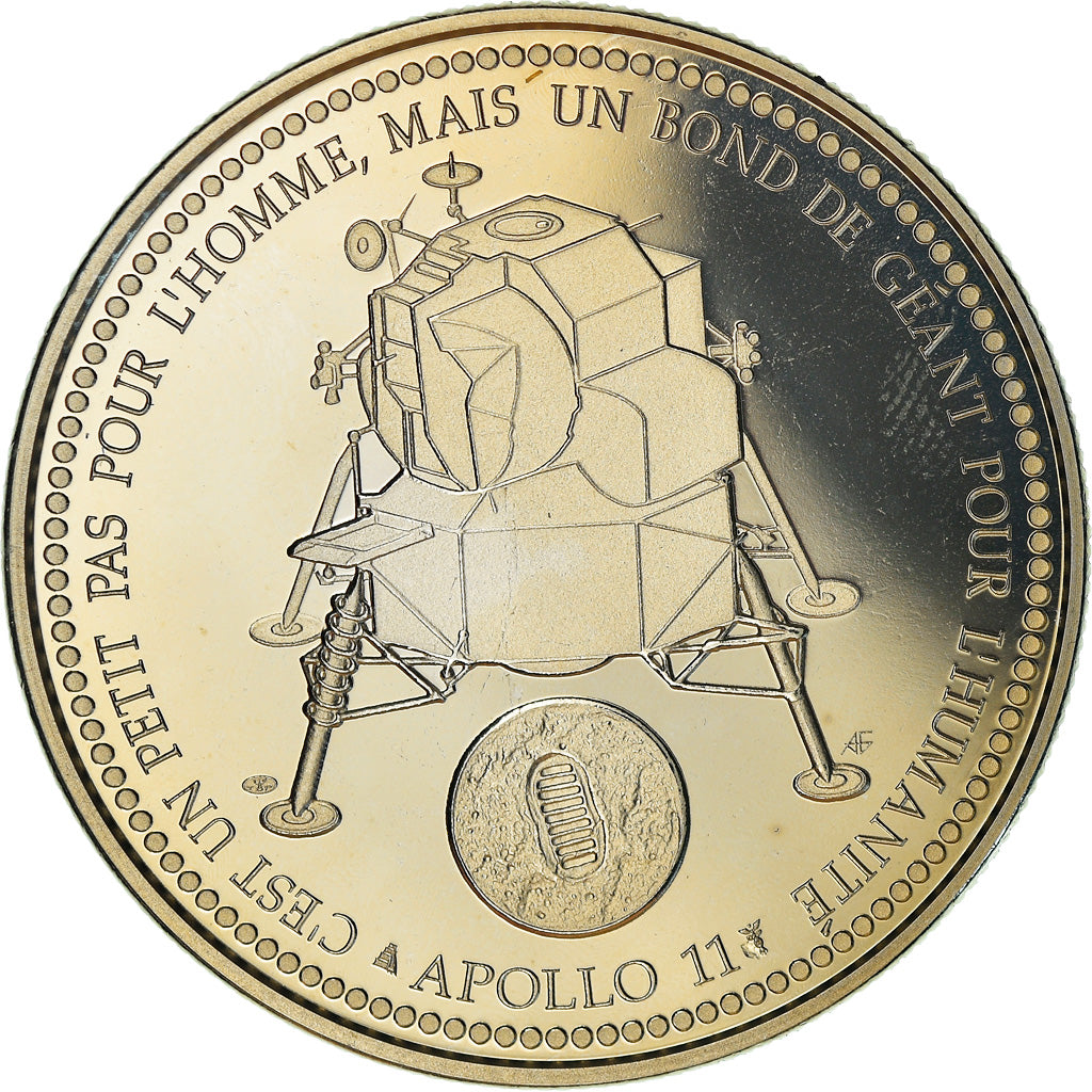 France, Medal, Apollo 11, Le Premier Homme sur la Lune, Sciences & Technologies