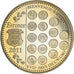 Francja, Medal, Piąta Republika, Historia, 2011, MS(65-70), Nikiel