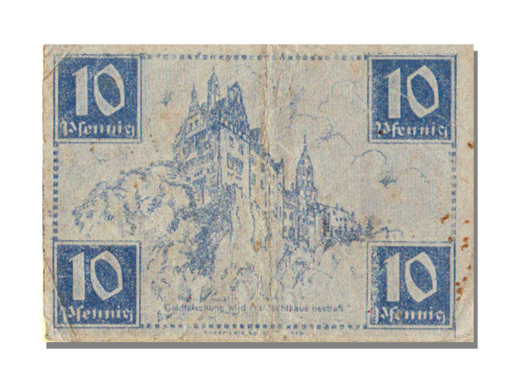 Germany, 10 Pfennig, 1947, KM #S1008a, 1947-10-01, VF(30-35)
