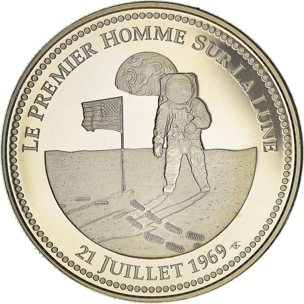 France, Medal, Apollo 11, Le Premier Homme sur la Lune, Sciences & Technologies