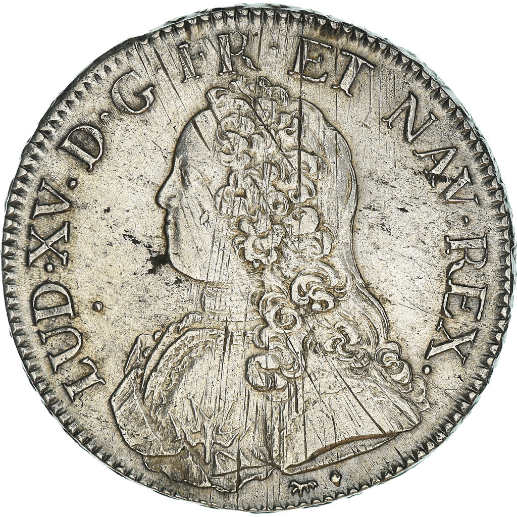 Münze, Frankreich, Louis XV, Écu aux branches d'olivier, Ecu, 1739, Paris, SS