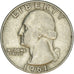Coin, United States, Washington Quarter, Quarter, 1961, U.S. Mint, Denver