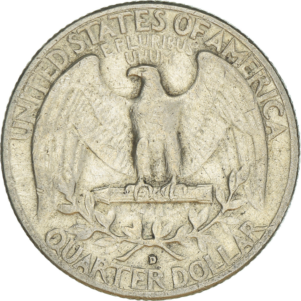 Coin, United States, Washington Quarter, Quarter, 1961, U.S. Mint, Denver