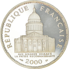 Coin, France, Panthéon, 100 Francs, 2000, Paris, Proof / BE, MS(65-70), Silver