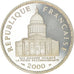 Coin, France, Panthéon, 100 Francs, 2000, Paris, Proof / BE, MS(65-70), Silver