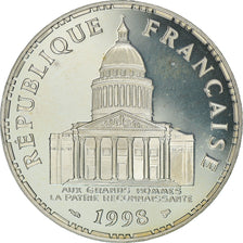 Coin, France, Panthéon, 100 Francs, 1998, Paris, Proof / BE, MS(65-70), Silver