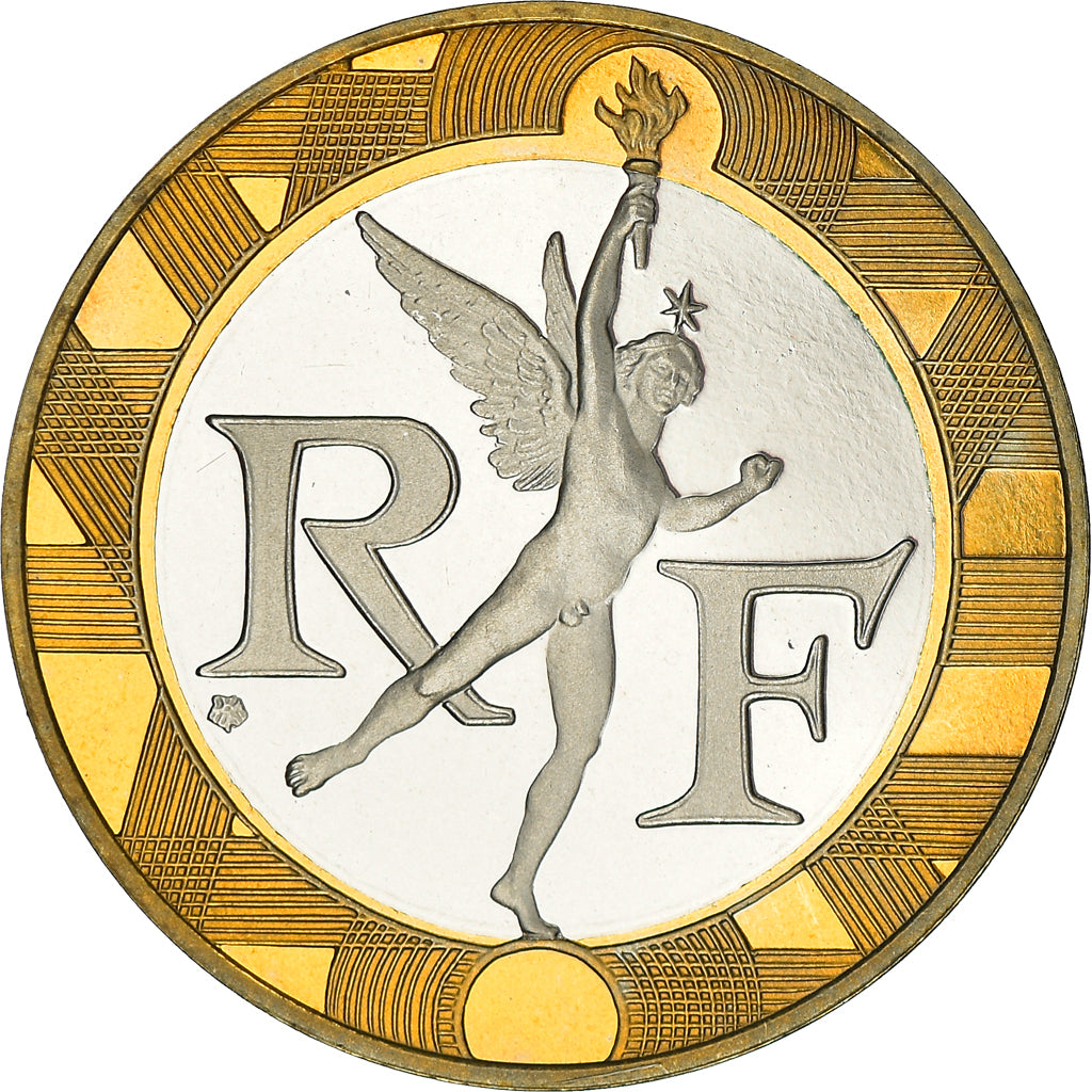 Coin, France, Génie, 10 Francs, 1998, Paris, Proof / BE, MS(65-70)