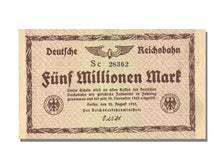 Germany, 5 Millions Mark, 1923, 1923-08-22, UNC(63)
