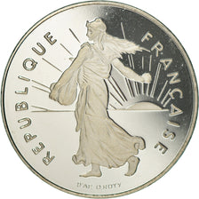 Coin, France, Semeuse, Franc, 1997, Paris, Proof / BE, MS(65-70), Nickel