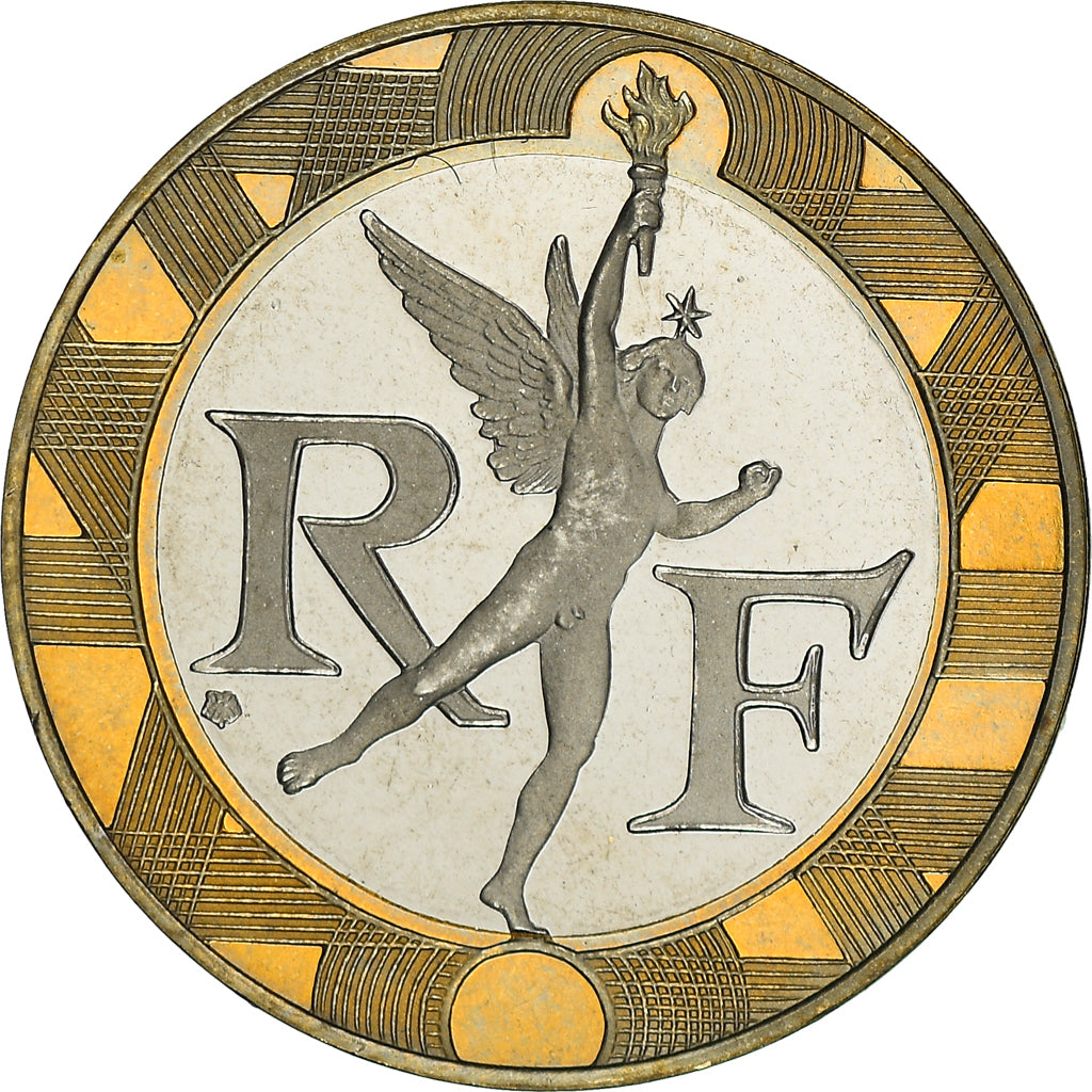 Coin, France, Génie, 10 Francs, 1997, Paris, Proof / BE, MS(65-70)