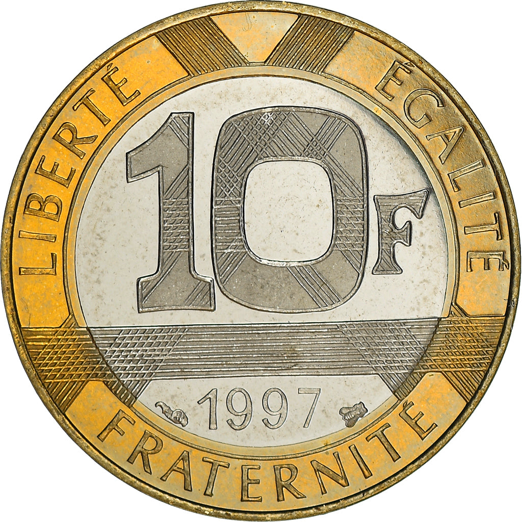 Coin, France, Génie, 10 Francs, 1997, Paris, Proof / BE, MS(65-70)