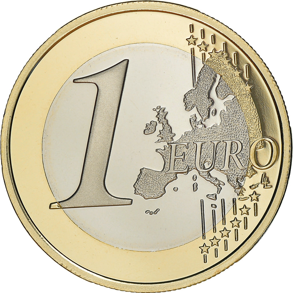 Frankreich, 1 Euro, 2014, Paris, Proof / BE, STGL, Bi-Metallic, Gadoury:7a.
