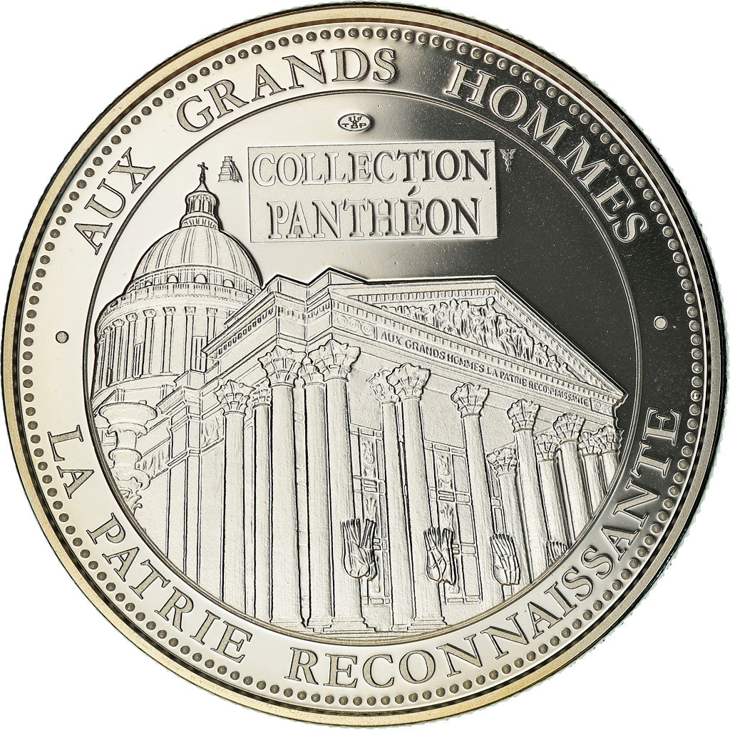 France, Medal, Simone Veil, Collection Panthéon, 2017, MS(65-70), Copper-nickel