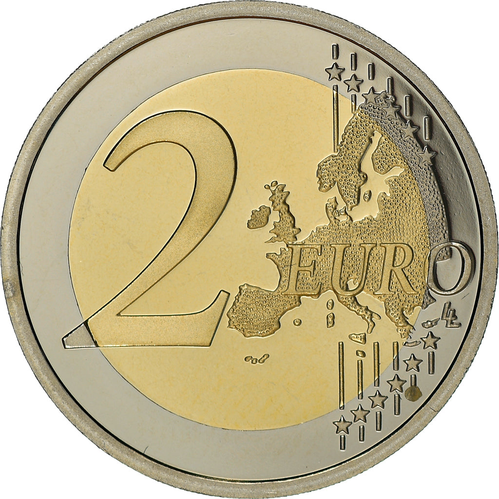 France, 2 Euro, 2015, BE, MS(65-70), Bi-Metallic, KM:New